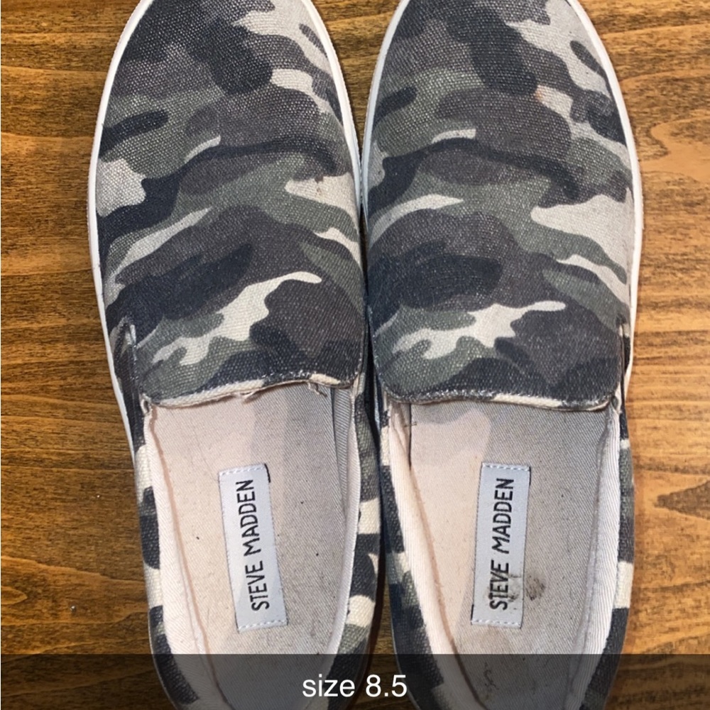 Steve Madden Camo Shoes